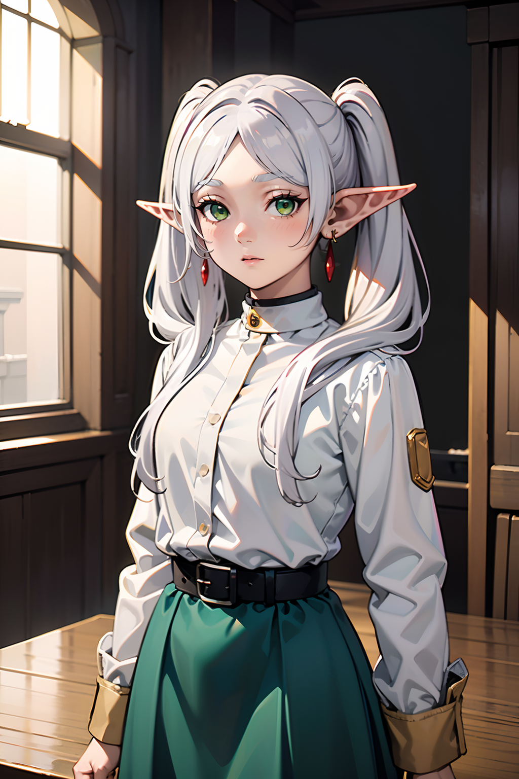 00066-2465311749-_lora_jingling_009_0.8_,super high resolution,best quality,Photos,4k,ingling,1girl,pointy ears,(green eyes_1.1),solo,twintails,(.png